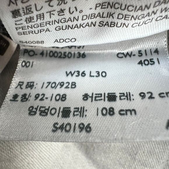 Levi's Black Jeans Mens 36x30 Loose Straight Dark Wash 5 Pocket Levis - Picture 5 of 11